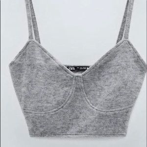 Zara knit tank